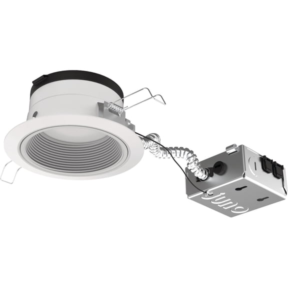 Juno Lighting JPDZ4JB RDB1 WWH M6 Contractor Select 4" Podz Canless Switchable Color