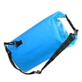 thumbnail image 1 of Bolsa impermeable de 10 l, gran capacidad, con un solo hombro, enrollable, ligera, para almacenamiento en seco, para natación, 1 of 12