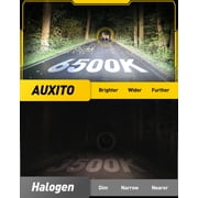 AUXITO Upgraded H11/H8 LED Fog Light Bulbs, 6500K Cool White, 1:1 Mini Size H11/H8/H16 LED Fog Light Bulbs, 360° Full Illumination(Pack of 2)