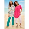 thumbnail image 4 of Woman Within Plus Size 7-Day Layered-Look Tunic, 4 of 6