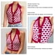 thumbnail image 3 of Top de verano para mujer, camiseta sin mangas con cuello Halter de punto con estampado de corazón y una hilera de botones, camiseta sin mangas con cuello vuelto para mujer, 3 of 8
