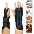 thumbnail image 5 of Medical Breathable Carpal Tunnel Splint Wrist Support Brace Night Sleep Relief Carpal Tunnel Arthritis Left Right Hand (Left,M), 5 of 8
