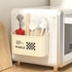 thumbnail image 4 of Almacenamiento y organización de cocina, organizadores y almacenamiento de armarios, caja de almacenamiento de utensilios de cocina, organizador magnético de pared para refrigerador, ahorra espacio en, 4 of 6