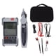 thumbnail image 1 of 2 in 1 Network Cable Tester Digital Multimeter LCD Screen Network Wire Finder Kit for Metal Cable Mapping Tracing Grey, 1 of 5
