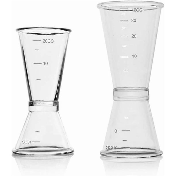 Cocktail Jigger Dual Spirit Measure Cup Set Measuring Cup for Bar Party Wine Cocktail Drink Shaker