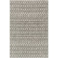 thumbnail image 3 of BoutiqueRugs Wallkill Bohemian, Transitional Area Rug - Outdoor Safe - Black, Charcoal, Taupe - 5'3" Round, 3 of 16