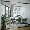 thumbnail image 5 of U Brands Glass Non-Magnetic Dry-Erase Board, 36 x 36 inches, White Frosted Surface, Frameless, 5 of 5