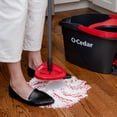 thumbnail image 5 of O-Cedar EasyWring™ Deep Clean Spin Mop Head Replacements, 2 Pack, 5 of 10