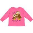 thumbnail image 3 of Inktastic Owl Always Love You Cute Owl Family Boys or Girls Long Sleeve Toddler T-Shirt, 3 of 5