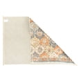 thumbnail image 6 of Alfa Rich 5x7 Area Rugs, Ultra-Thin Boho Orange Blue Beige Cream Rug, Non-Slip Machine Washable, Easy Clean, Pet Friendly Rugs, 6 of 6