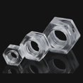 thumbnail image 3 of Nylon Hexagonal Nuts Hex Metric Threaded Nut Plastic Nuts White Black Transparent M2 M25 M3 M4 M5 M6 M8 M10 M12 M14 M16 M18 M20 Banmo, 3 of 5