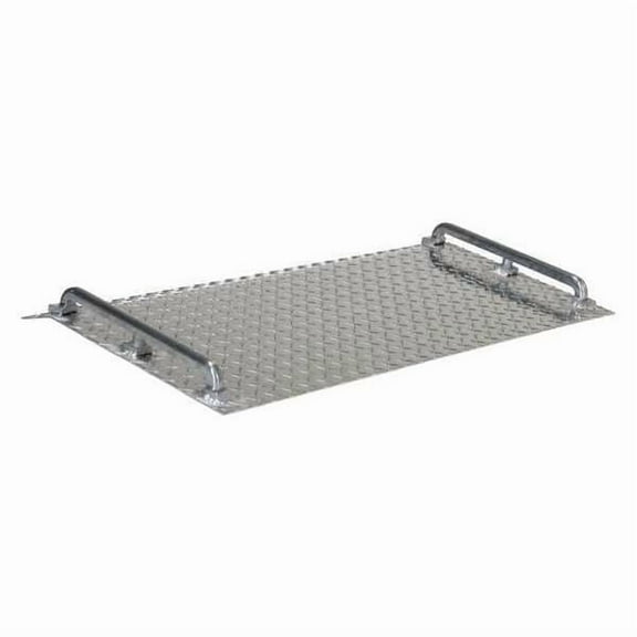 Manufacturer Varies Dockplate,Aluminum,700 lb,18 x 36 In AMD-3618