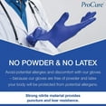 thumbnail image 2 of ProCure Disposable Nitrile Gloves - 200 Count - Powder Free, Rubber Latex Free, Medical Exam Grade, 2 of 7