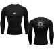 thumbnail image 3 of Camisetas de compresión para hombre, camisetas deportivas de secado rápido de Anime, camisetas deportivas para gimnasio, camisetas interiores deportivas de fitness, camisetas elásticas, camisetas de v, 3 of 5
