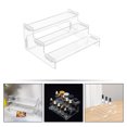 thumbnail image 4 of Doll Toy Storage Rack Transparent Acrylic Doll Toys Storage Stand Tiered Organizer, 4 of 8