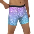 thumbnail image 5 of Sigee Multicolor Glitter for Men's Boxer Briefs,Moisture Wicking and Breathable Large, 5 of 9