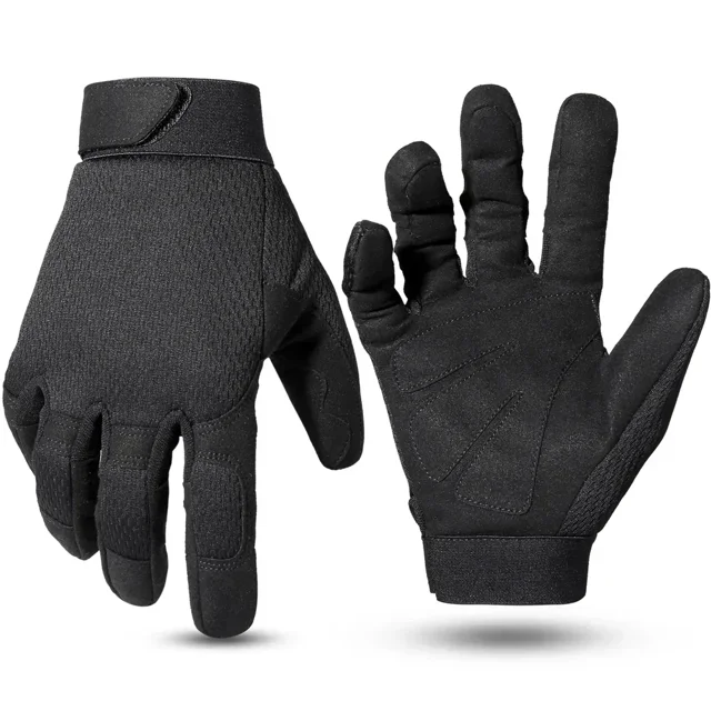 Gants Tactiques Extérieurs Écran Tactile Chasse Sport Cyclisme Camping Randonnée Paintball Travail Conduite Léger Doigts Complets Hommes
