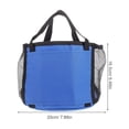 thumbnail image 2 of Phenofice 1Pack Rectangular Black Polyester Bowling Bag for Men with Durable Construction 20.0X20.0X16.5in, 2 of 8