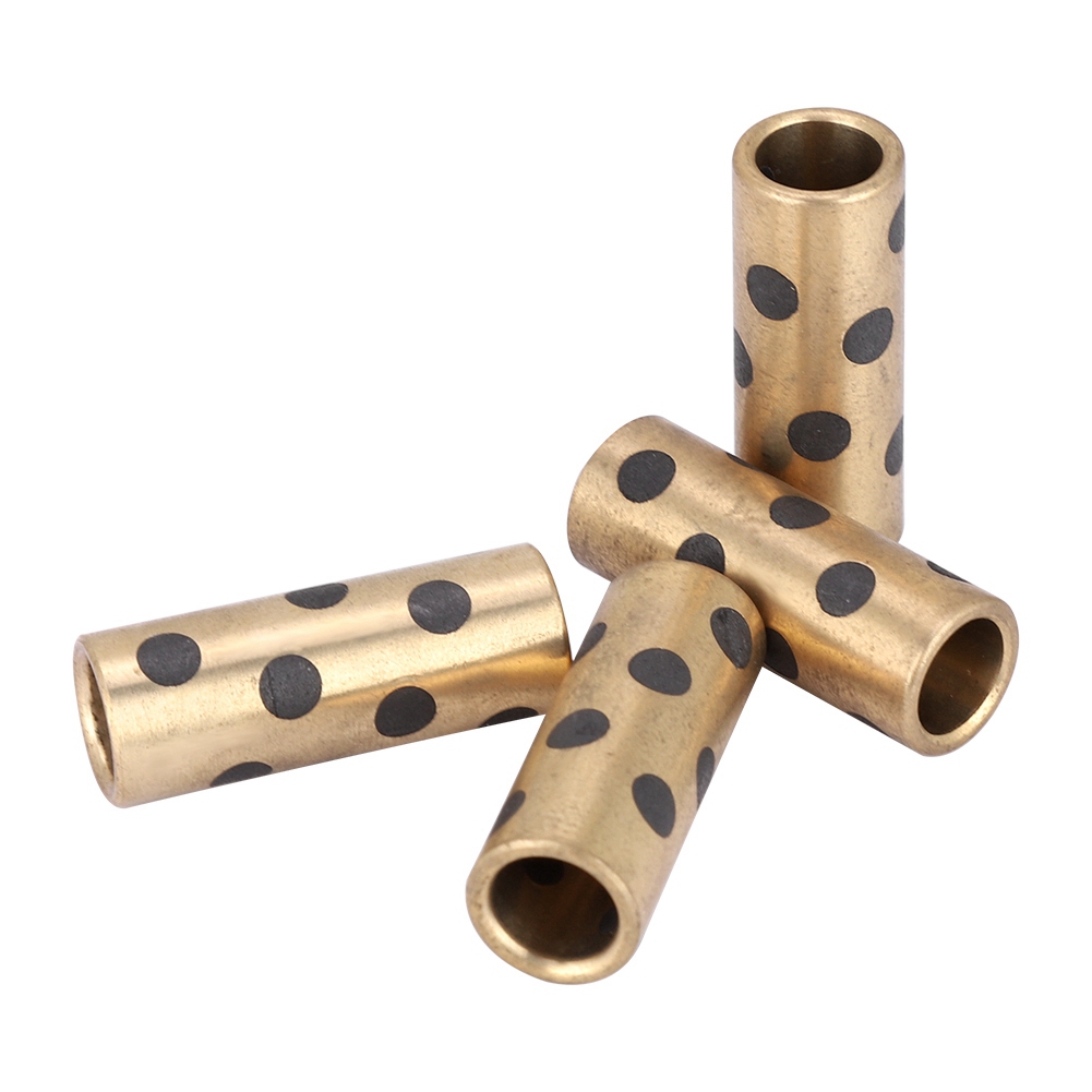 Tebru High Precision Inlaid Graphite Copper Sleeve Linear Bearing