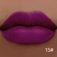 thumbnail image 5 of QIBEST Lápiz labial líquido mate, maquillaje de labios, brillo de labios desnudo, brillo de labios resistente al agua, rojo oscuro, negro, lápiz labial de larga duración, tinte de labios, 5 of 5