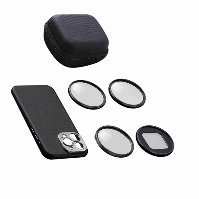 67mm Phone Lens Filter Kit, CPL Astral Black Mist Lens Filter with Magnetic Adapter Ring for Phone 15 ProMax, Phone Camera Filter Lens Replacement