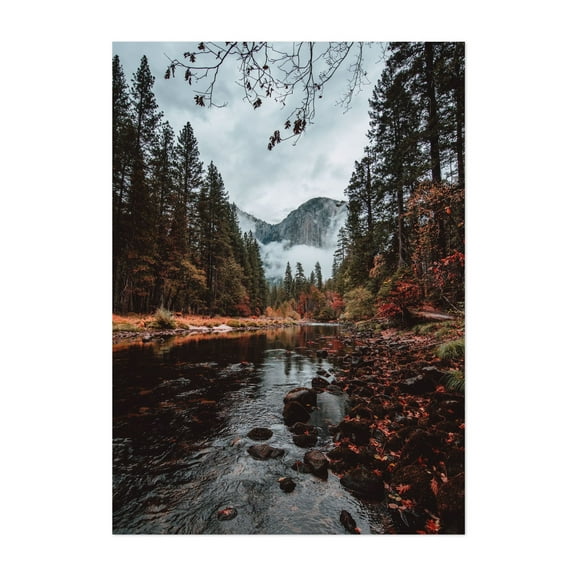 Autumn in Yosemite - California Photography Unframed Wall Art Print 5 x 7 inches