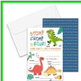 thumbnail image 2 of Dino Adventure Birthday Invitations - 20 Count Party Invites with Envelopes for a Roaring Good Time - Perfect for Dino-Themed Celebrations and Decorations, 2 of 5
