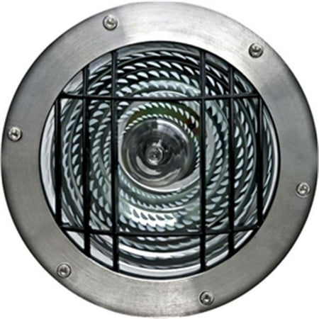 

Dabmar Lighting DW1213-GRL In-Ground Wall Light with Grill- Line Voltage Stainless Steel