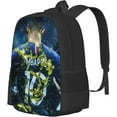 thumbnail image 2 of #7 Mbappe #10 Adult Simplicity Backpacks Bag Laptop Bag Bookbag Backpack 16.5 Inch For Daily, 2 of 7