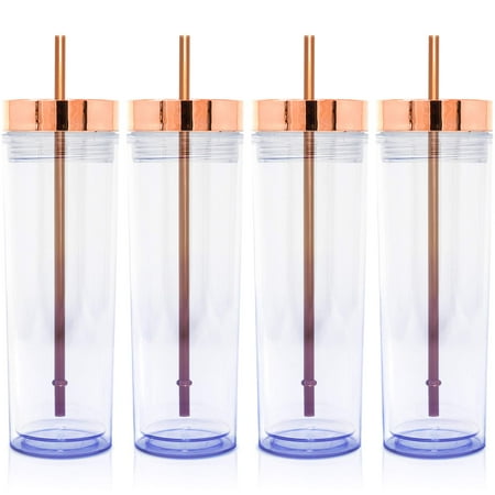 

16oz Tumbler With Lid And Straw Bulk Tumbler With Straw Acrylic Tumbler With Lid And Straw Tumbler Cups With Lids And Straws Clear Tumbler Straw Tumbler Bulk Tumblers With Lids And Straws (4PK)