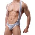 thumbnail image 4 of BJUTIR Men Soft Solid Color Leather ock Underwear Breathable Underwear, 4 of 9