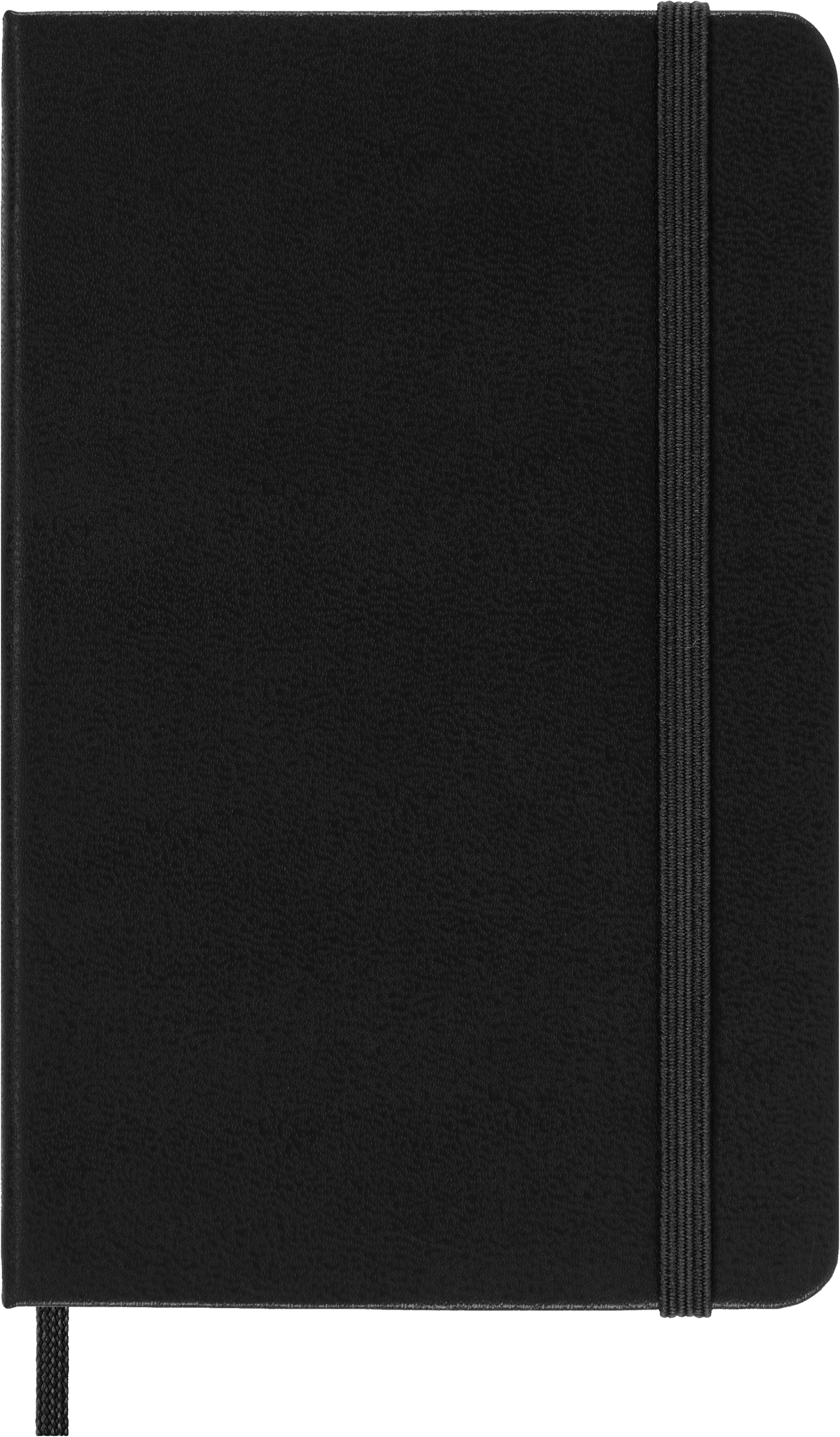 Moleskine Classic Notebook, Hard Cover, Pocket (3.5" x 5.5"), Plain, Black