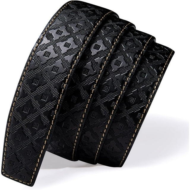 GHSDFBB Mens Ratchet Belt Buckle Only Slide 1 3/8 Automatic Click Belts Replacement Designer Cowhide Wedding Dress