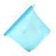 thumbnail image 4 of Contenedor de almacenamiento de alimentos de silicona con sello reutilizable de 1500ml, bolsa de conservación de leche, carne y frutas (azul), 4 of 5