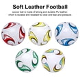 thumbnail image 3 of Naiovety Tamaño 4 Fútbol Atleta profesional Principiante Aprendiz Partido PU Fútbol Practicando Balones para interior al aire libre Parque Deportes y aire libre Azul, 3 of 6