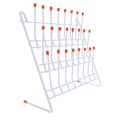 thumbnail image 2 of Metal Dish Drying Rack Labware Stand Laboratory Drying Tray Science Drying Rack Lab Drying Rack Cup Drainer Rack, 2 of 3