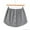 Dark Gray, variant on LYXSSBYX Women High Waist Skirts Dresses Hot Sale Clearance Layered Tiered Sheer Stripe Printing Extender Half Slip Plus Size Skirt