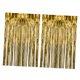 thumbnail image 4 of 2 cortinas con flecos de aluminio para decoración de fiestas, versátiles fondos para fotomatón. Oro, 4 of 9