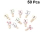 thumbnail image 2 of 50 pinzas de madera con diseño de frutas en miniatura para manualidades, pinzas para fotos del alfabeto, pinzas para la ropa para ilustraciones, 2 of 7