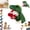 Dinosaur, variant on Punching Puppet Boxing Animal Puppet, Kung Fu Style Puppet with Sound‑Effect Gloves, Interactive Punching Hand Puppets, Funny Gifts for Small Dogs Cats