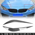 thumbnail image 1 of For BMW Compatible Lightweight Carbon Fiber Headlight Eye Lid Set Available, 1 of 11