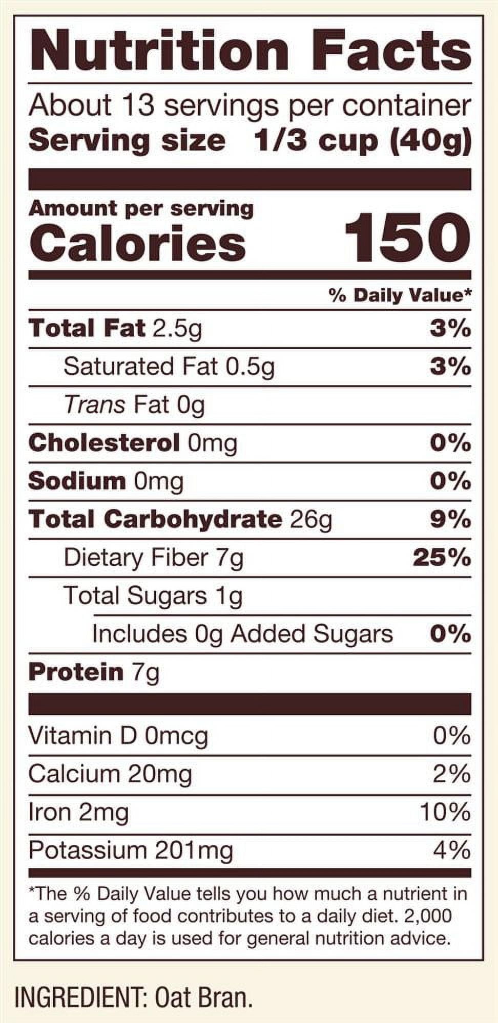 Bob's Red Mill, Hot Cereal, High Fiber, Oat Bran, 18 oz