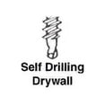 thumbnail image 3 of CRL 6X158DWSD-XCP100 6 x 1-5/8" Flat Head Phillips Self Drilling Drywall Screws - pack of 100, 3 of 6