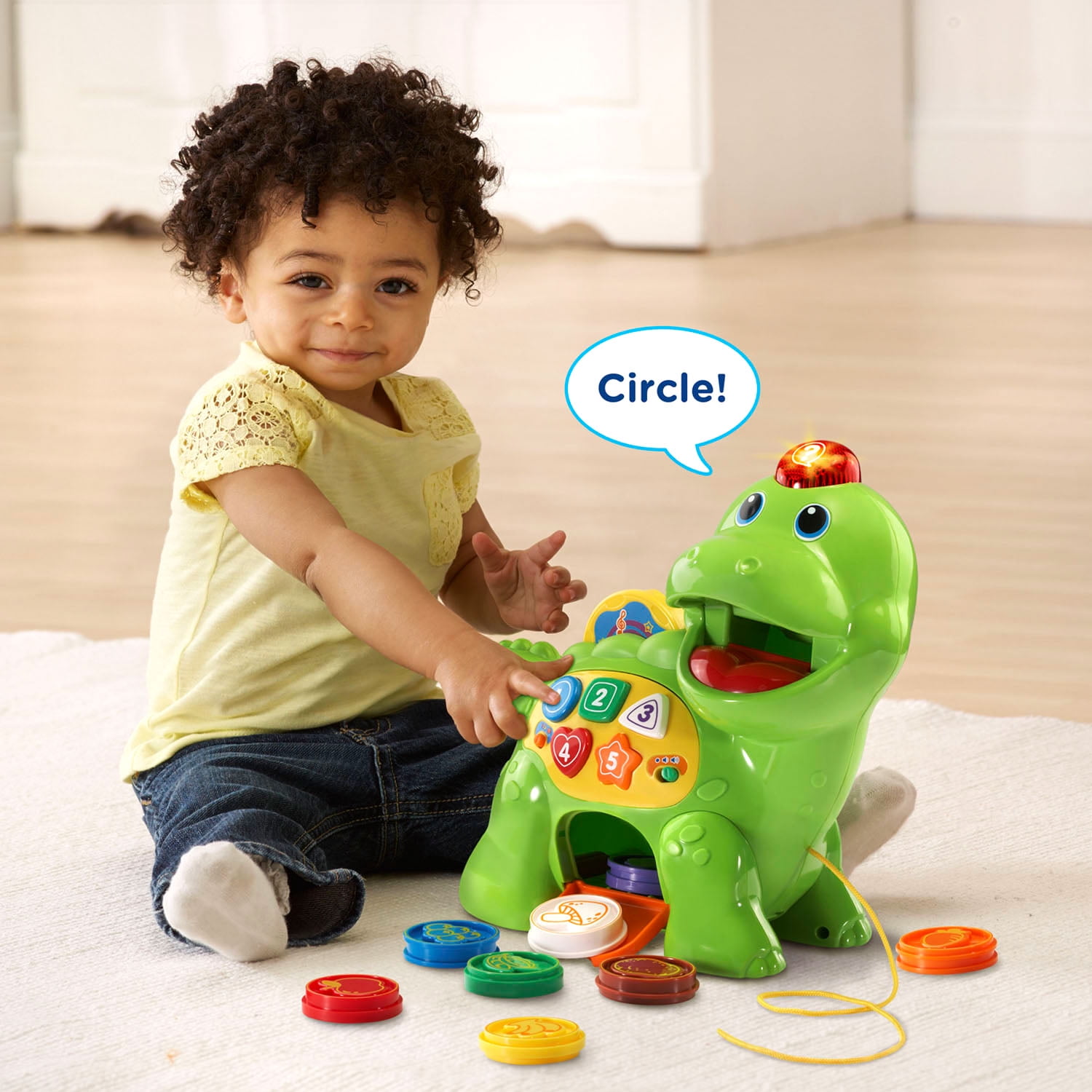 vtech chomp and count dino