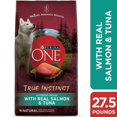 UPC 017800158466 product image for Purina ONE High Protein, Natural Dry Dog Food, True Instinct With Real Salmon &  | upcitemdb.com
