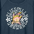 thumbnail image 3 of SpongeBob SquarePants - Blissfully Unaware - Women's Lightweight French Terry Long Sleeve Shirt, 3 of 6