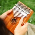 thumbnail image 3 of Martillo de afinación para cuna de dedo, Piano de pulgar Kalimba portátil azul, 3 of 5