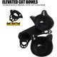 thumbnail image 3 of Elevated Cat Bowls,Double Cat Dog Bowls,15°Tilted Raised Cat Bowls,Cat Food Bowls Protective Cat Feeder Bowl for and Small Dogs, 3 of 5