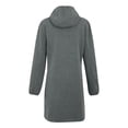 thumbnail image 2 of Regatta Womens Bloomfield Marl Longline Fleece Jacket, 2 of 5