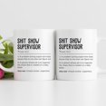 11Oz Shit Show Supervisor Definition Coffee Mug, Funny Shitshow Mug
